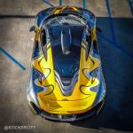 McLaren P1 Tatoo Edition by Sticker City 2015 года